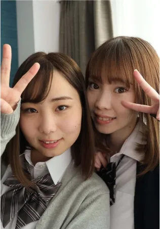 495MOJ-011 Good Friend Duo Riko & Arisa After School Lesbian Orgy Riko Shinohara Arisa Takanashi
