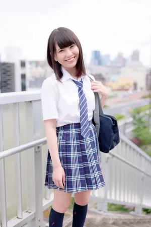 First Star 201GAMA-002 Shy Schoolgirl With A Cute Smile Chiharun Please Dont Stare Too Much... Its Embarrassing (ω＼) Chiharu Sakurai
