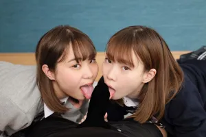 495MOJ-011 Good Friend Duo Riko & Arisa After School Lesbian Orgy Riko Shinohara Arisa Takanashi