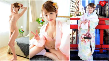 546EROFC-036 [Princess first sex outflow] Popular Y u ber private Gonzo video leak with real girlfriend!  !  On her way home from New Years visit, let her suck while still wearing her long-sleeved kimono!  Yuna Himekawa