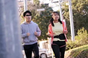 DANDY-754 I Cant Take It Anymore... I Cant Stand My Jogging Friends Swaying H-Cup Breasts Tomoko 21 Years Old H-Cup
