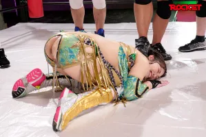 RCTD-509 Busty Female Professional Wrestler Aiya (AYA) A Direct Hit On A Dangerous Date!  Consecutive Creampie Deathmatch!  !