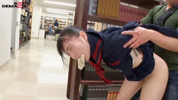 SDAM-077 When I immediately fucked a smart-looking schoolgirl who came to the library to study for entrance exams with my dick coated in aphrodisiac, she made a ``ahegao face and started cumming so much that she started convulsing.