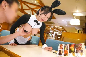 СВША-016 Позор!  Были осмотрены даже грудь, влагалище и попка... Работа в семейном ресторане с дневной зарплатой 80 000 иен, но в форме кролика наоборот!  3