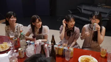 EMAZ-399AV industry joint party!  3 Hikaru Minazuki, Kurumi Suzuka, Karen Anba, Shizuku Hanai ~A big party battle where drunkenness, lewdness, and obscene acts intersect in the AV industry!