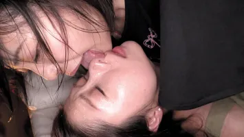EVIS-429 Saliva Juice Bukkake Face Licking Lesbian