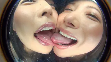 EVIS-482 Dirty Words Spit Blame Virtual Lesbian Kiss