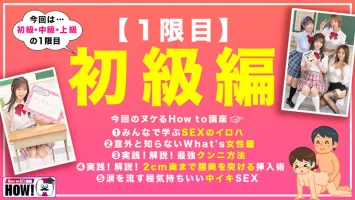 BARE-001 HOW TO学園を見るなら【絶対】SEX教科書 AV初級編