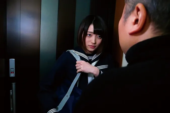 AMBI-128 Devil Fathers Sex Toy Uniform Beautiful Girl Torn With Boyfriend Aoi Nakajo