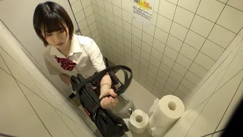 PYM-466 Voyeur video of female students in public restrooms on their way home from school, masturbating in heat