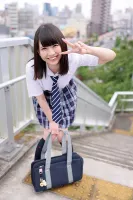 ГАМА-002 «Чихарун», школьница с милой сладкой улыбкой «Пожалуйста, не смотри на меня слишком много… это неловко (/ω)» Чихару Сакураи