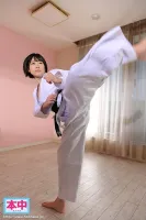 HND-908 Young Wife With Short Hair With A Black Belt In Karate Her First Intra-Facial Ejaculation While Also Practicing Making A Child Yua Yuzuki