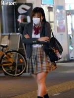 HUNBL-137 Eh, who? What? Im scared! A girl on her way home from school is covered with a paper bag and suddenly raped!  A girl who is simply too scared to move is creampied and raped in overwhelming fear!  !