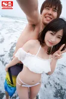 SSNI-531 Honeymoon Trip NTR I Was Nurturing Love With My Husband On The Beach Of Memories, A Big Breasted Married Woman Who Was Cuckold By A Chara Man Who Was Picked Up Long Ago Okuda Saki