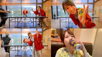 TIKB-141 [Kamikai Hamelog] Hot Spring Travel Document!  When I made Manami Oura drink alcohol, the bimbo aura was fully open, so I took a gonzo as it was!