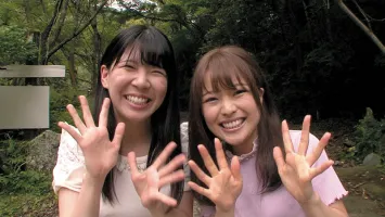 YRBK-007 Banned Extreme Outdoor Exposure Delivery Lesbian Couple Chiharu Miyazawa Shizuku Hanai