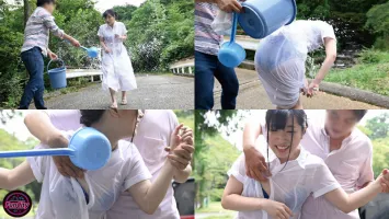 FUNK-012 치는 물로 목표로 쏴 헌팅!  !  비쵸 젖은 브래지어 투명한 딸에게 「양복 변상하니까!  !