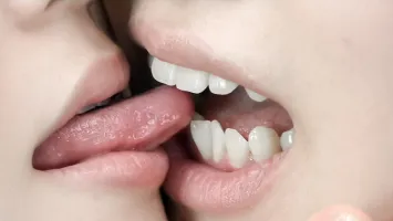 EVIS-519 Teeth Licking Lesbian