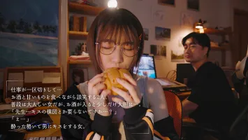 MOON-023 Glasses girl manga artist assistant with mini satellite and cream